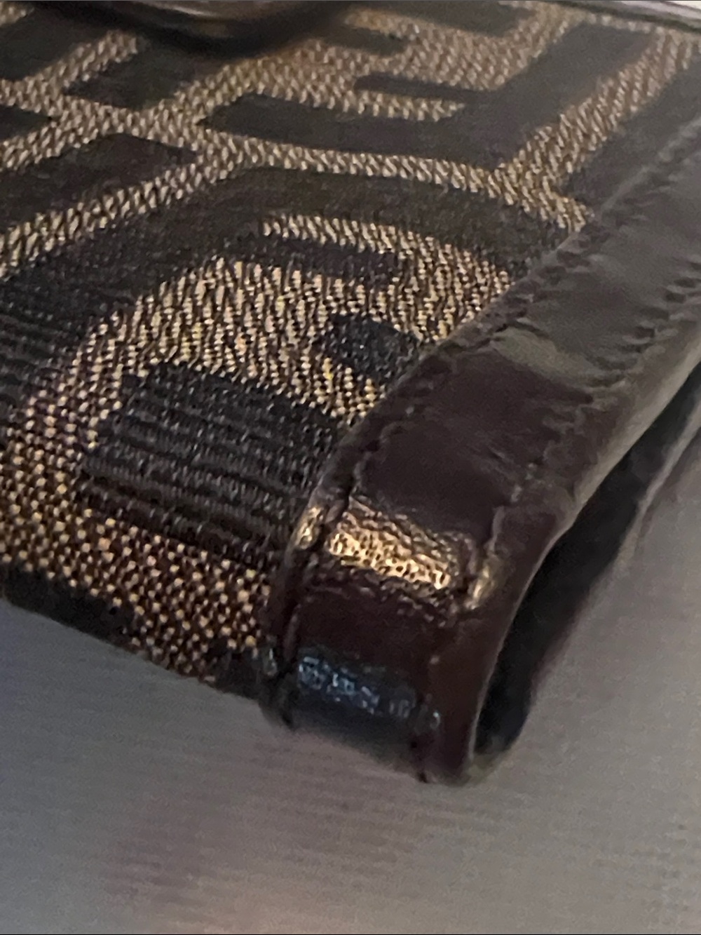 Fendi Dark Brown Zucca FF Logo Bifold Wallet - Picture 12 of 15